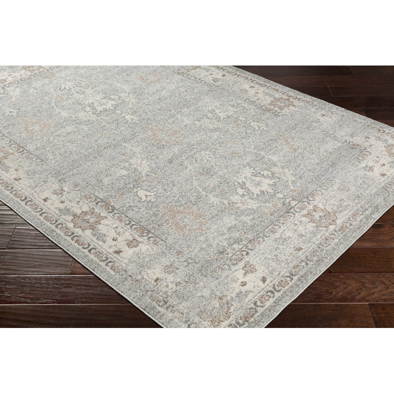 Ophelia & Co. Maleisha Performance Gray/Taupe Rug & Reviews Wayfair